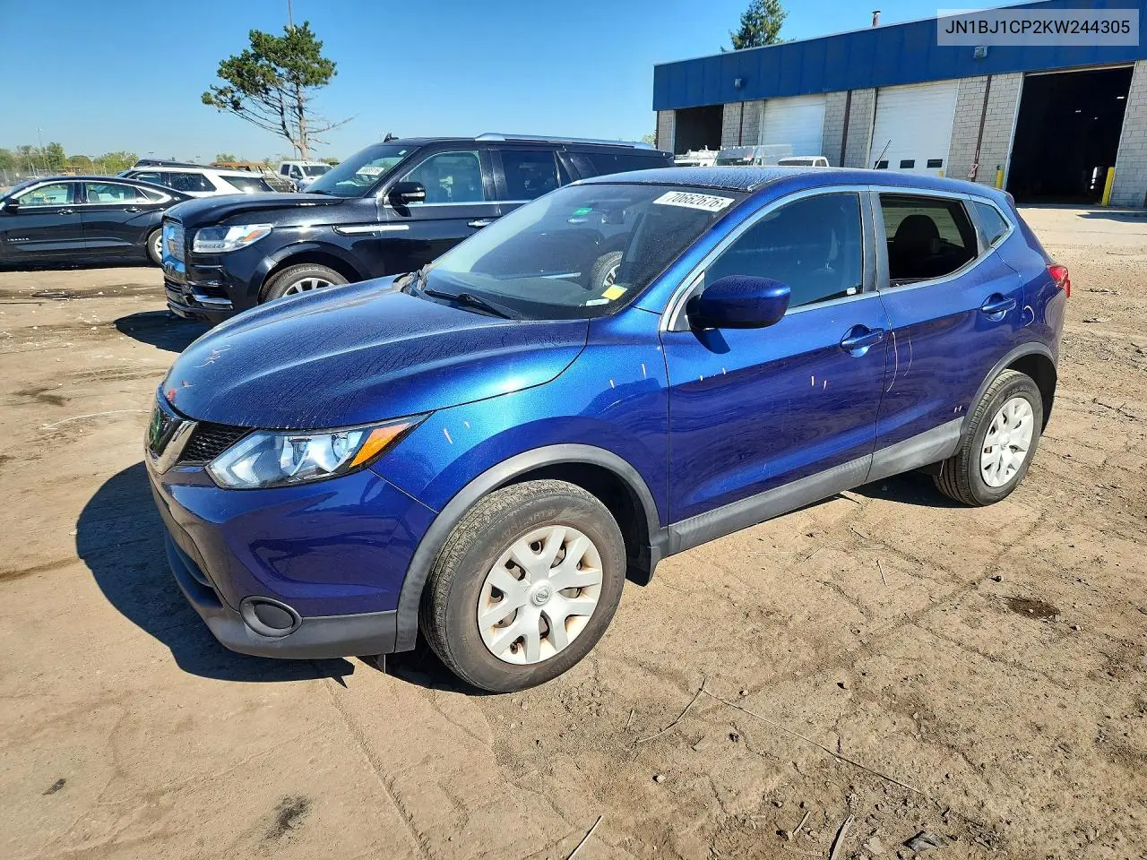 NISSAN QASHQAI 2019, VIN JN1BJ1CP2KW244305