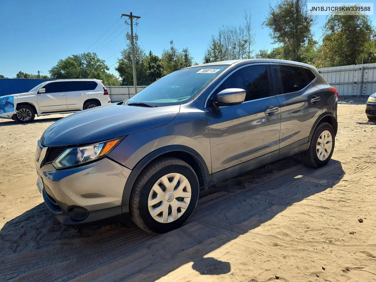NISSAN QASHQAI 2019, VIN JN1BJ1CR9KW339588