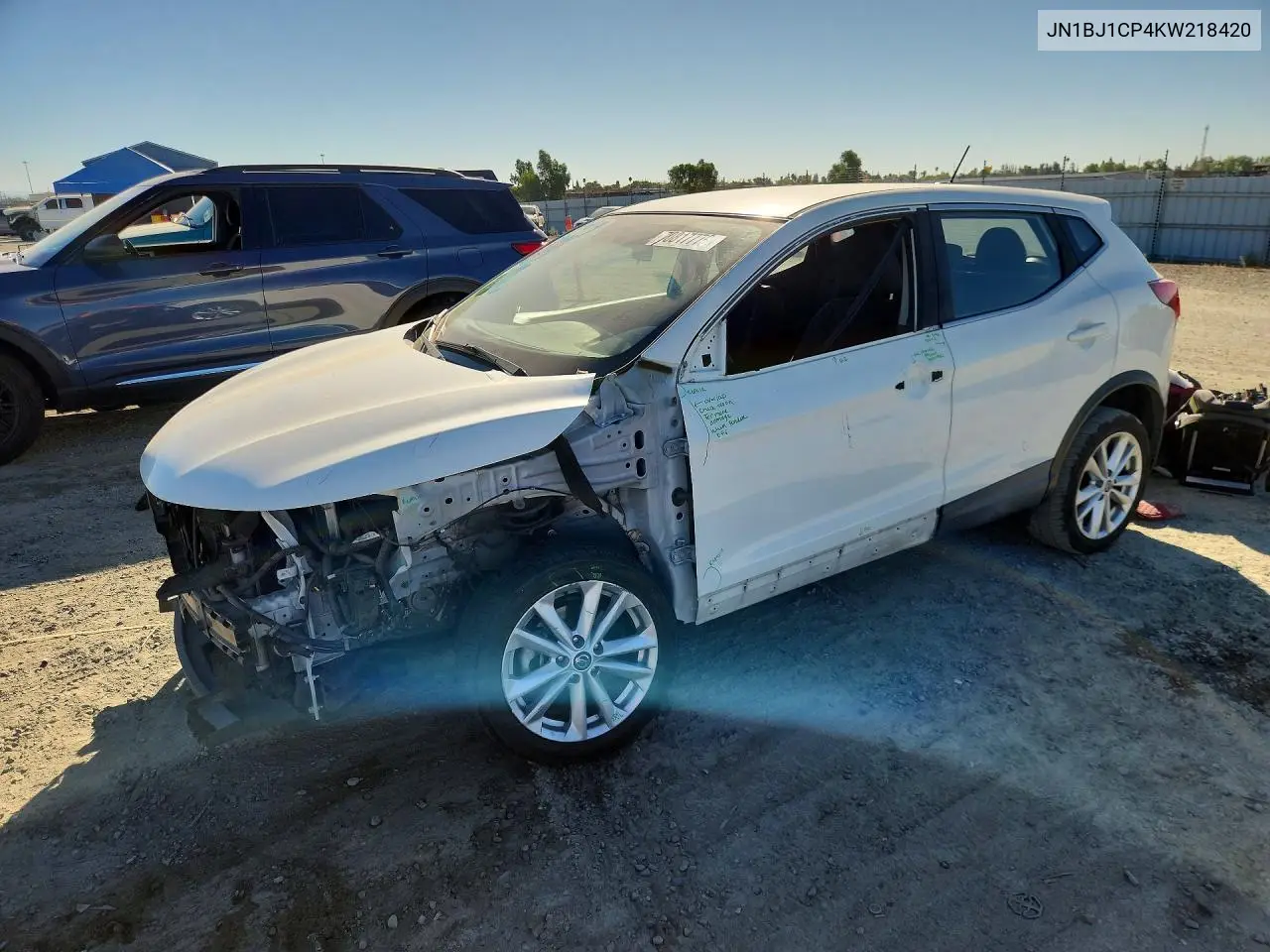 NISSAN QASHQAI 2019, VIN JN1BJ1CP4KW218420