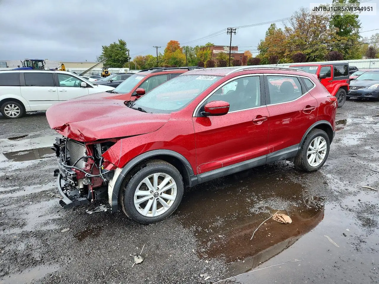 NISSAN QASHQAI 2019, VIN JN1BJ1CR5KW344951