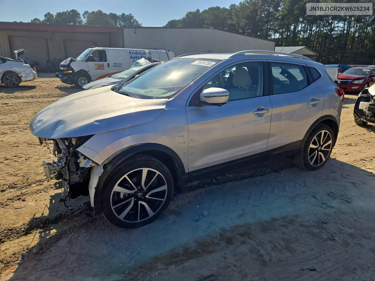 NISSAN QASHQAI 2019, VIN JN1BJ1CR2KW625234