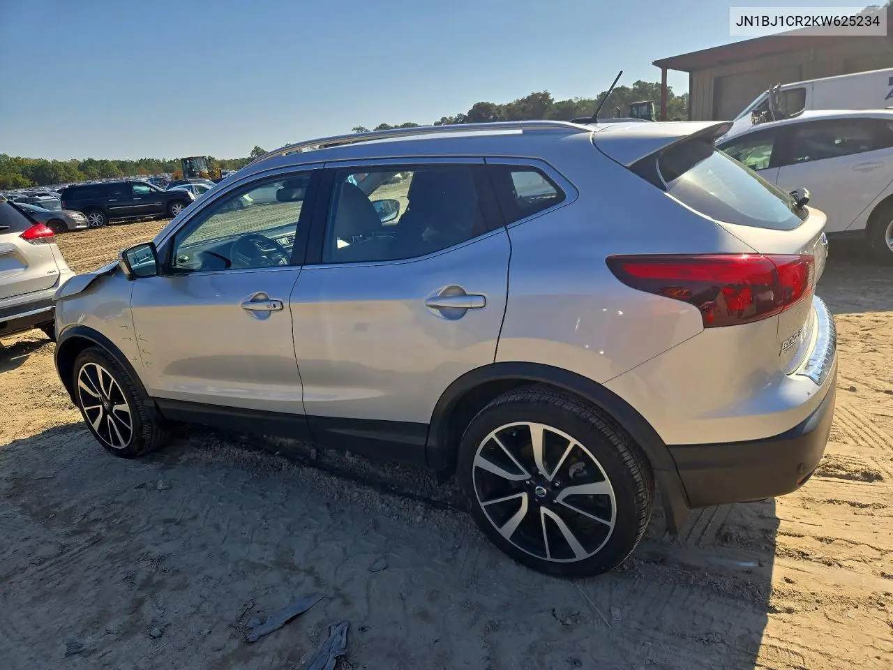 2019 NISSAN QASHQAI VIN JN1BJ1CR2KW625234 — фото 2