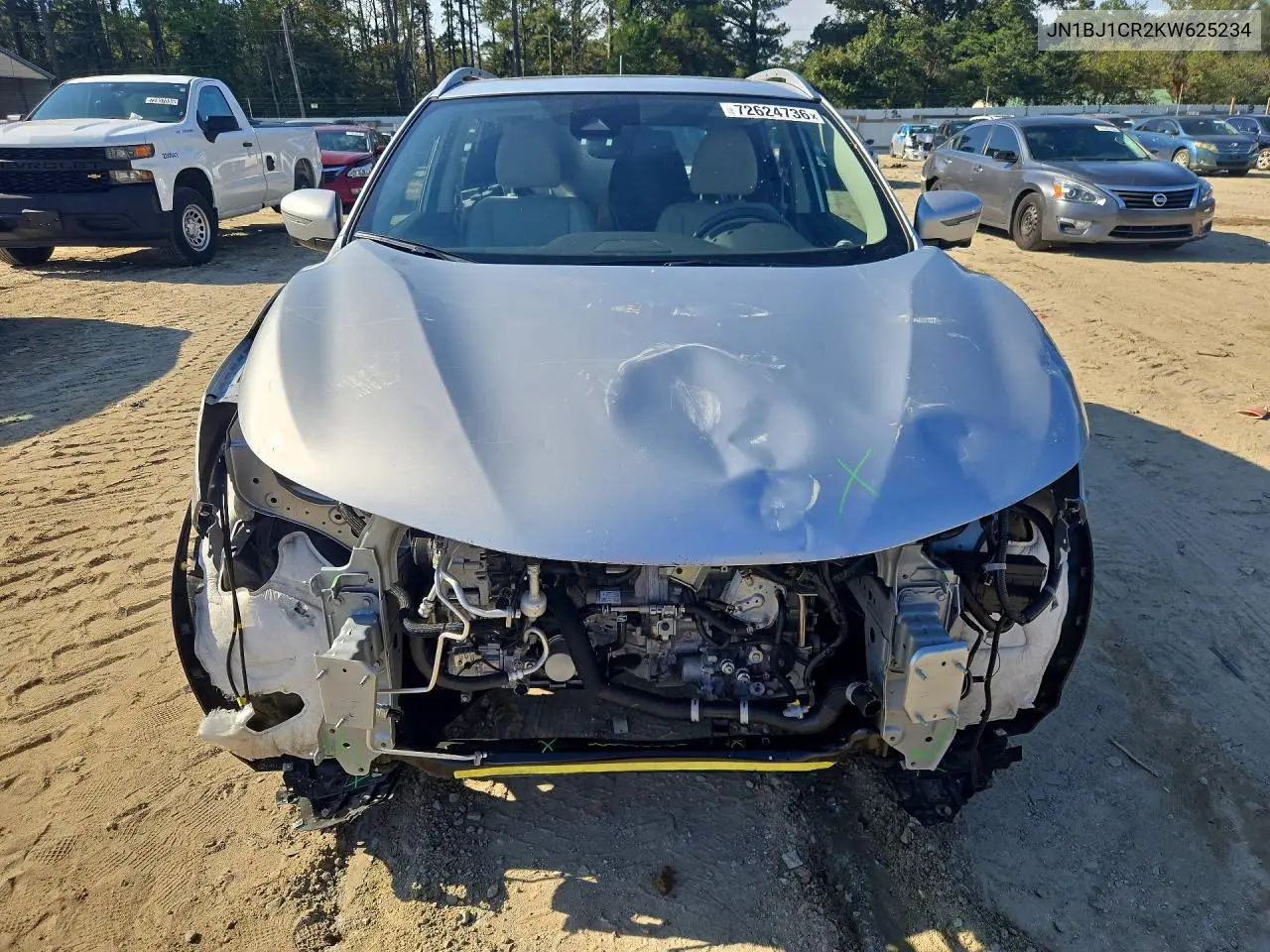 2019 NISSAN QASHQAI VIN JN1BJ1CR2KW625234 — фото 5