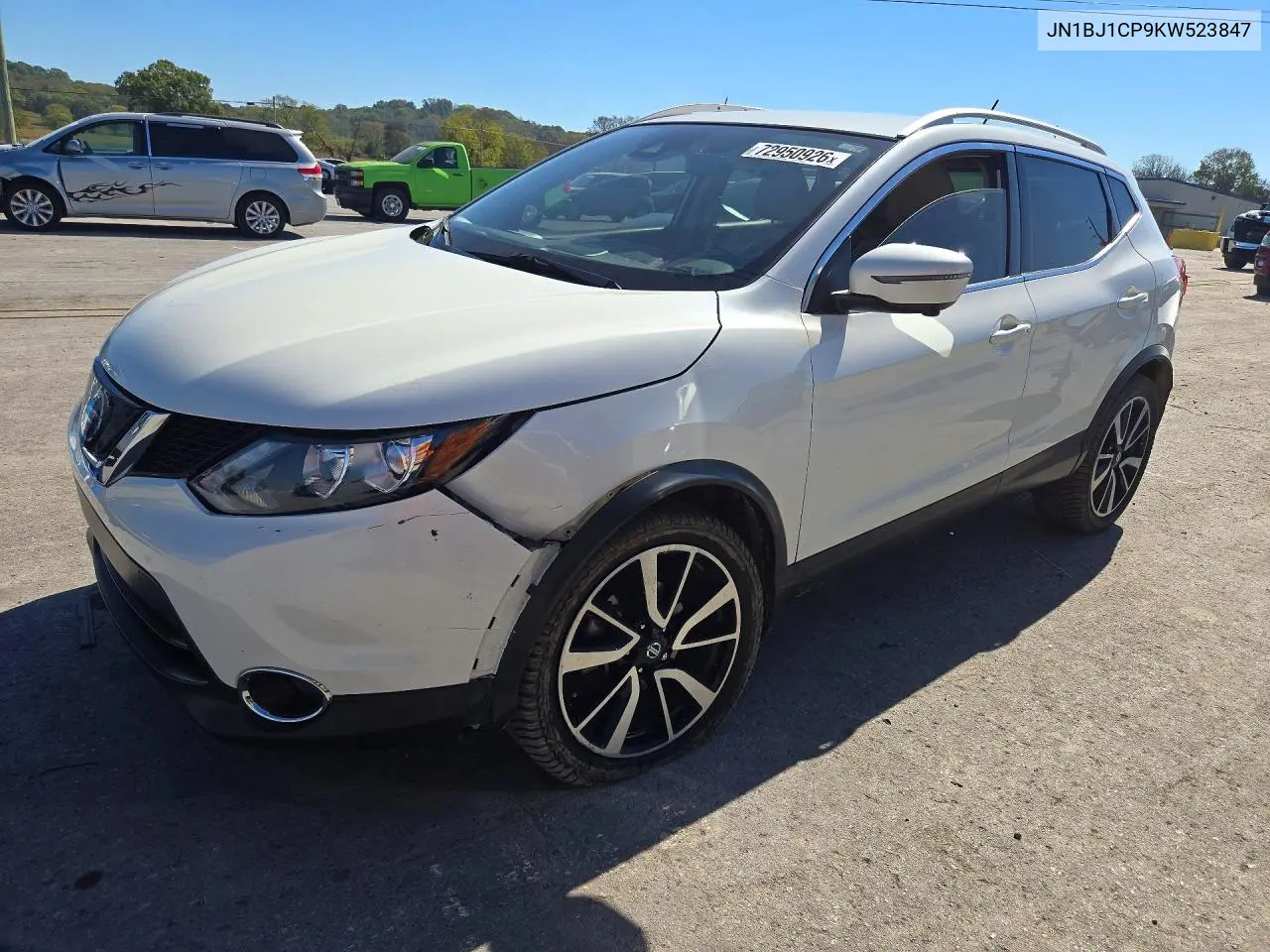 NISSAN QASHQAI 2019, VIN JN1BJ1CP9KW523847