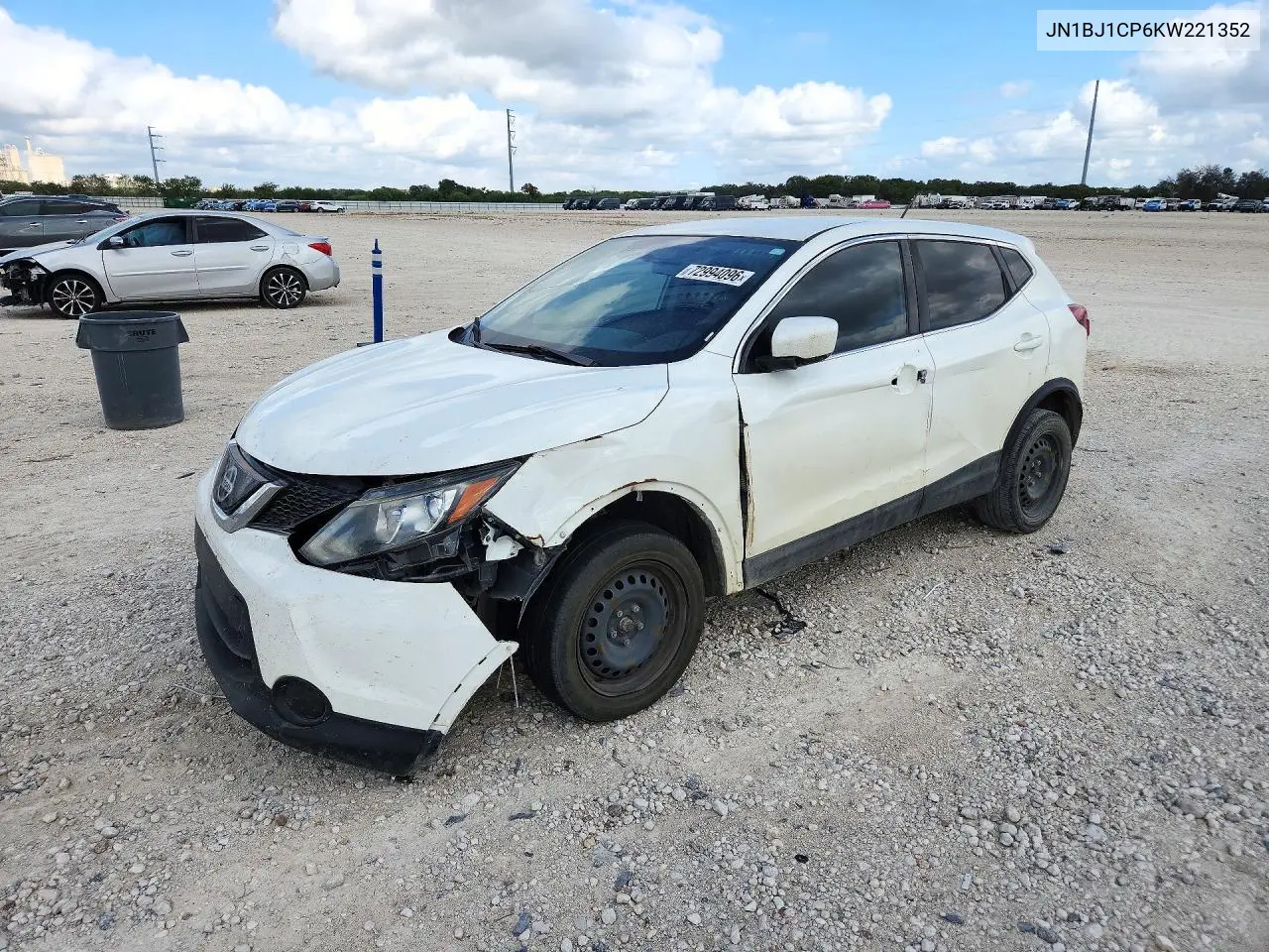 NISSAN QASHQAI 2019, VIN JN1BJ1CP6KW221352