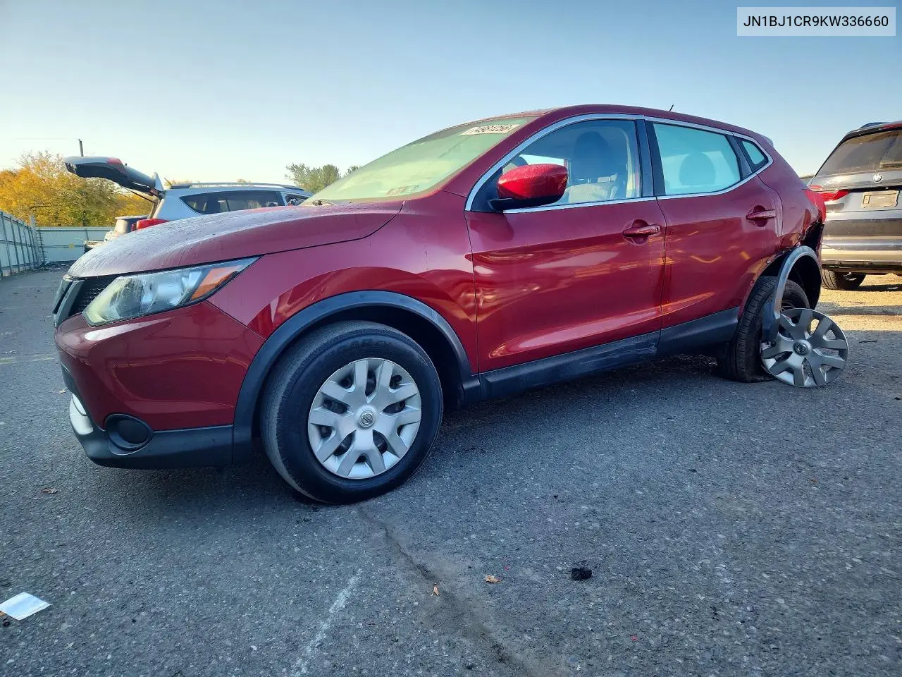 NISSAN QASHQAI 2019, VIN JN1BJ1CR9KW336660