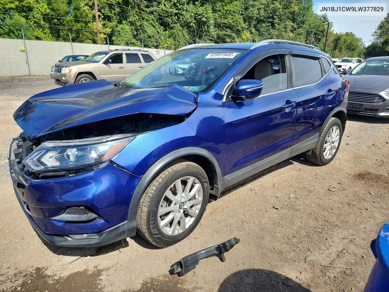 NISSAN QASHQAI 2020, VIN JN1BJ1CW9LW377829