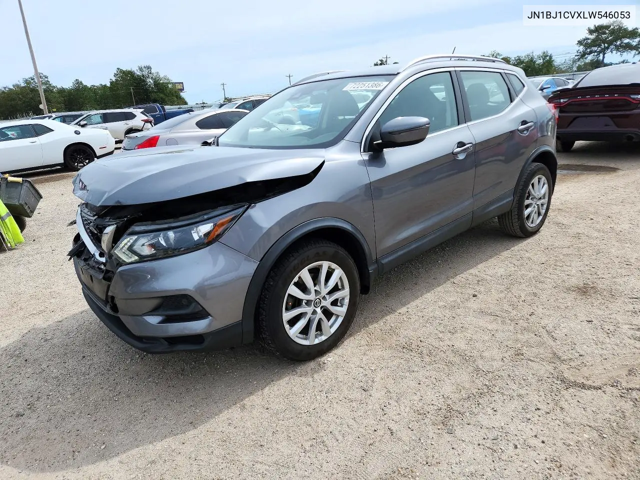 NISSAN QASHQAI 2020, VIN JN1BJ1CVXLW546053