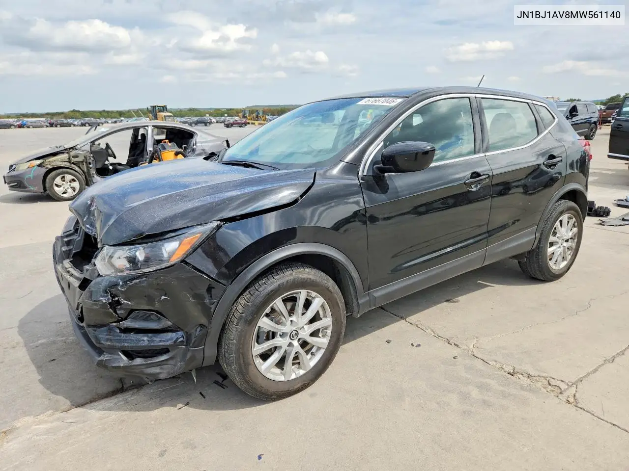 NISSAN QASHQAI 2021, VIN JN1BJ1AV8MW561140