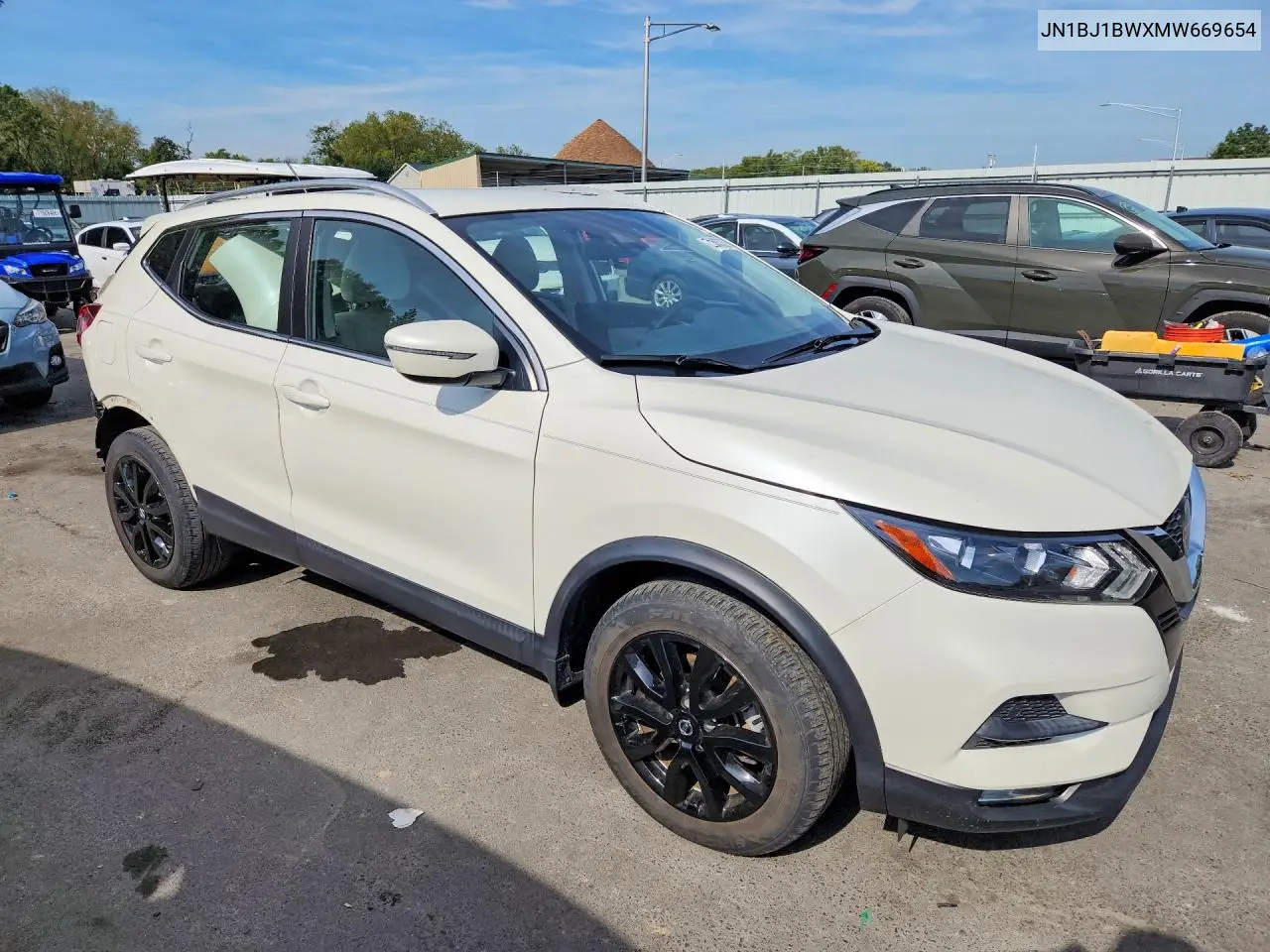 2021 NISSAN QASHQAI VIN JN1BJ1BWXMW669654 — фото 4