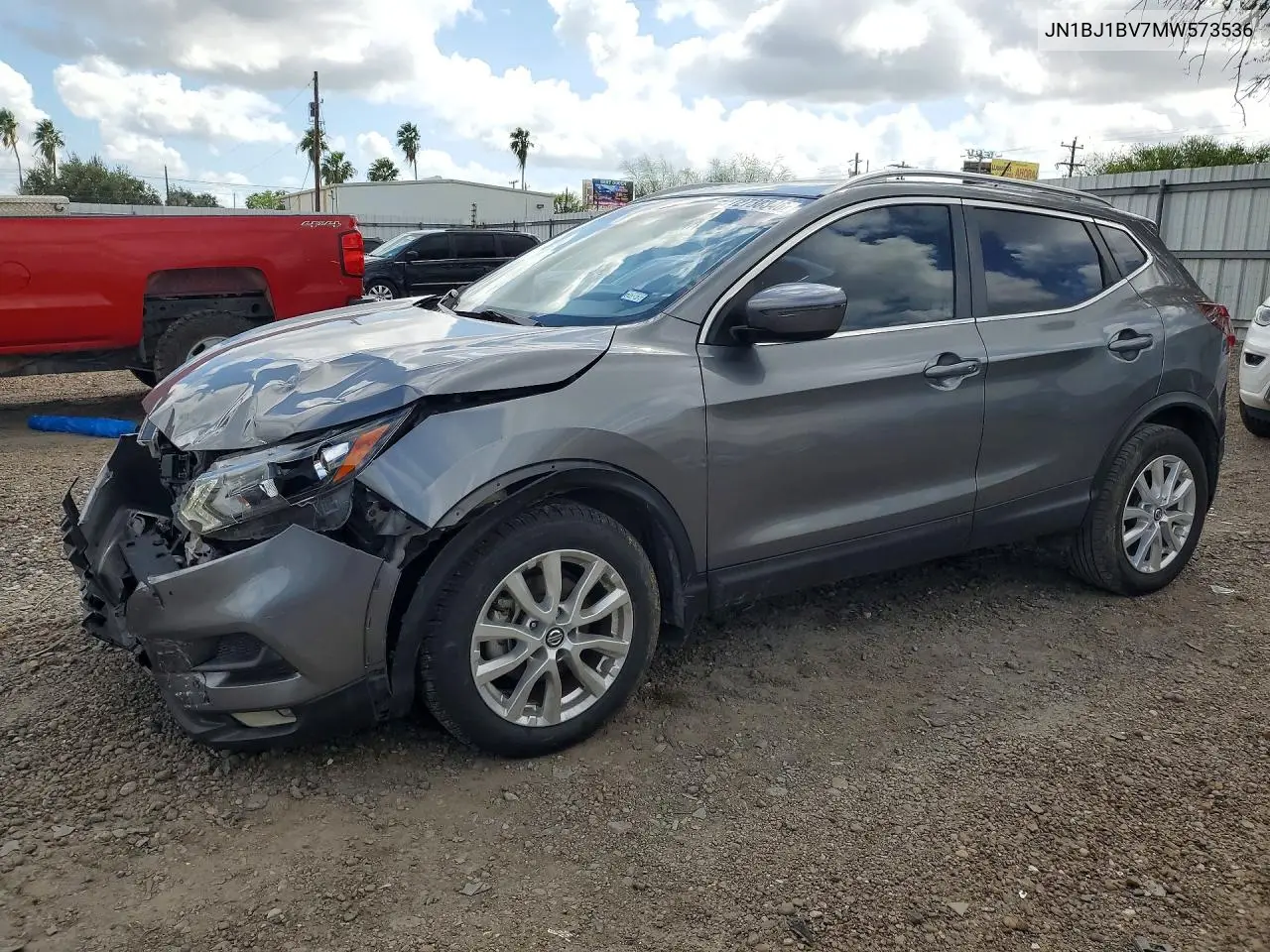 NISSAN QASHQAI 2021, VIN JN1BJ1BV7MW573536
