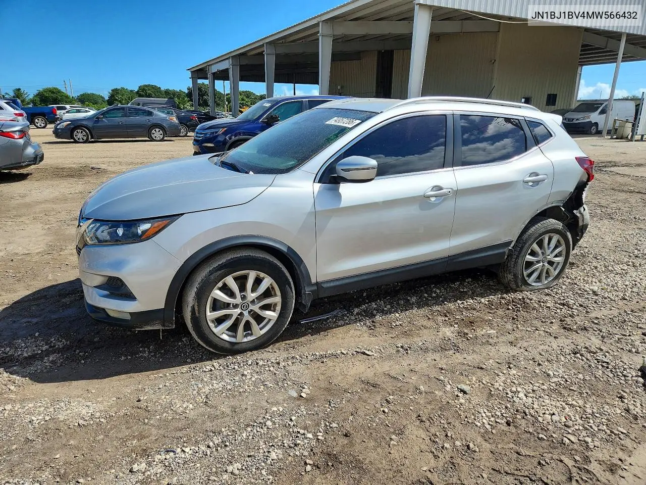 NISSAN QASHQAI 2021, VIN JN1BJ1BV4MW566432