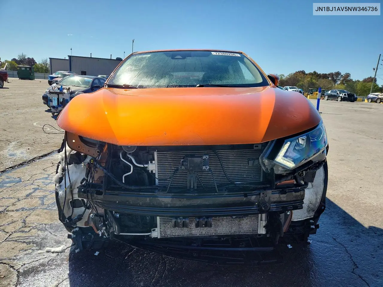 NISSAN QASHQAI 2022, VIN JN1BJ1AV5NW346736