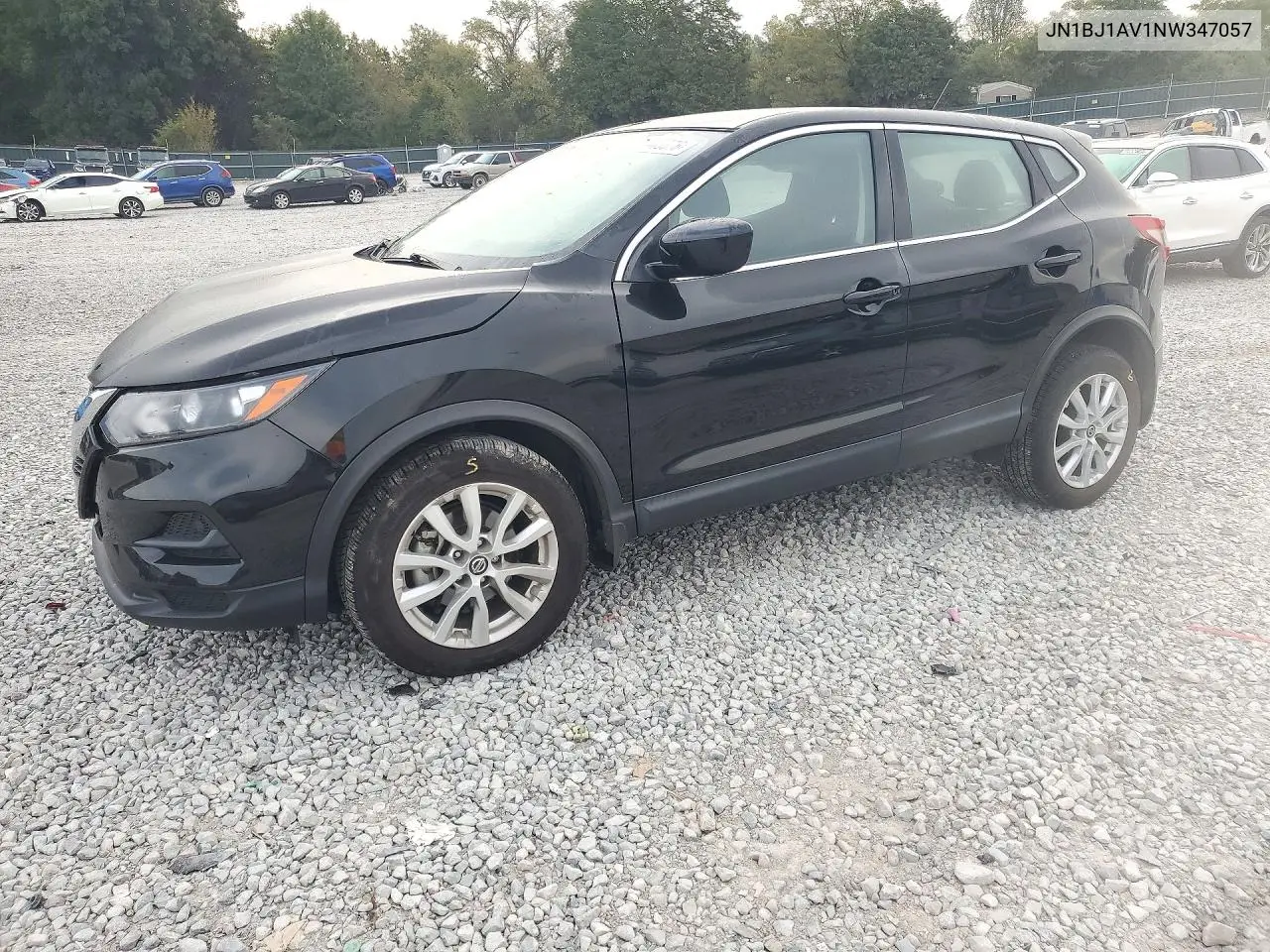 NISSAN QASHQAI 2022, VIN JN1BJ1AV1NW347057