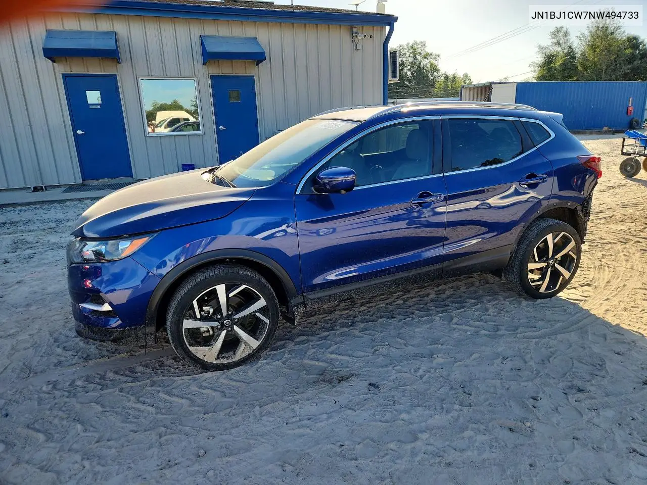 NISSAN QASHQAI 2022, VIN JN1BJ1CW7NW494733