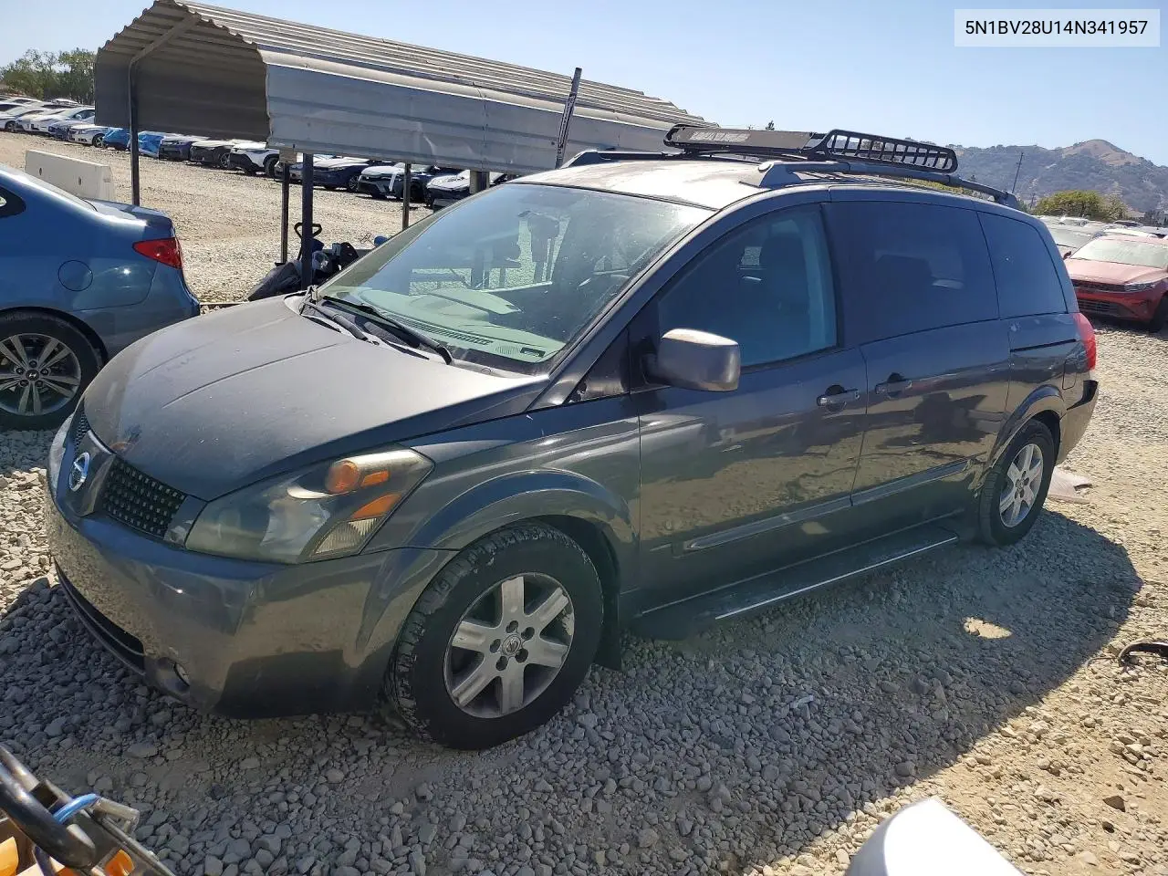 NISSAN QUEST 2004, VIN 5N1BV28U14N341957