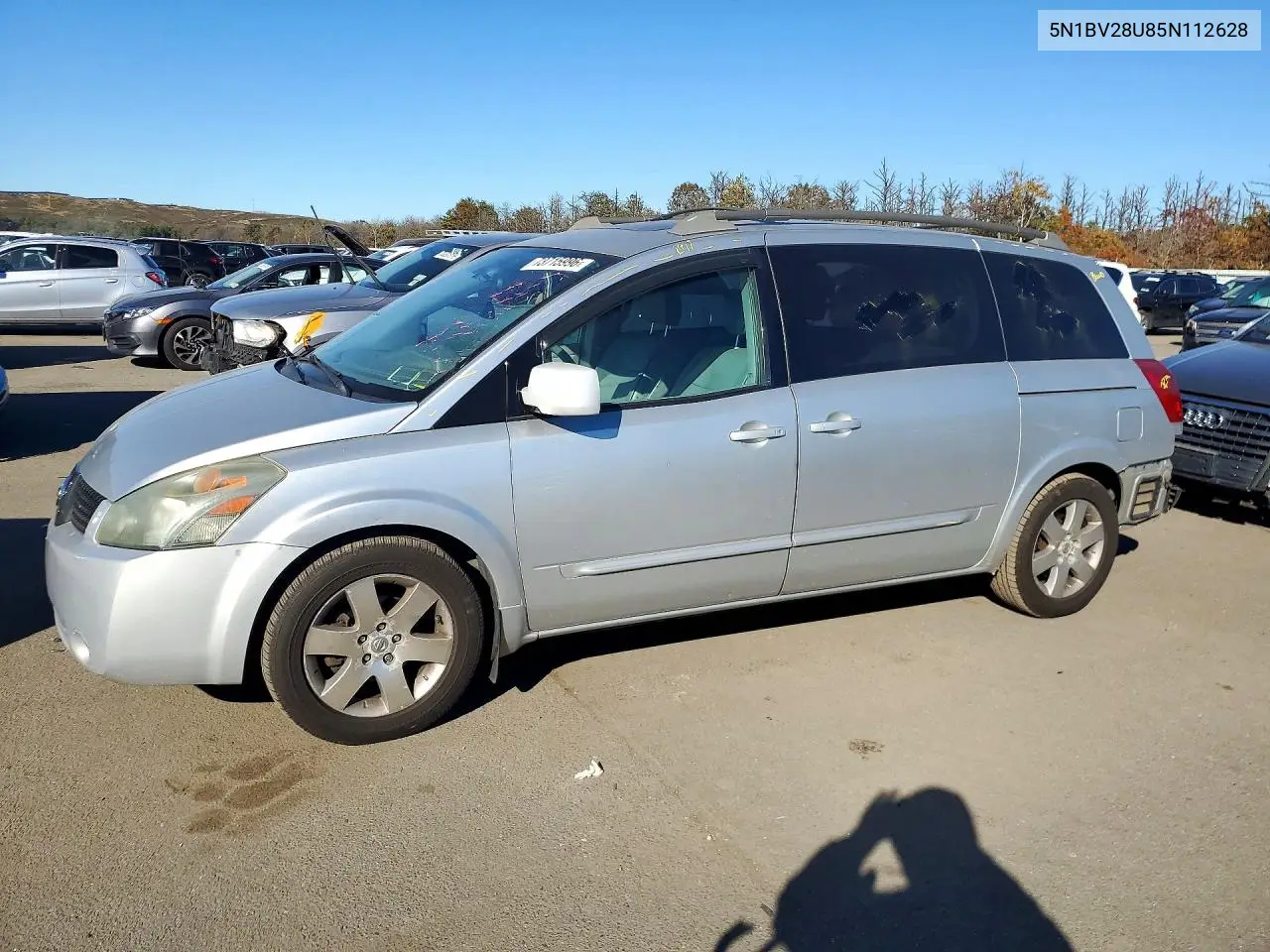 NISSAN QUEST 2005, VIN 5N1BV28U85N112628