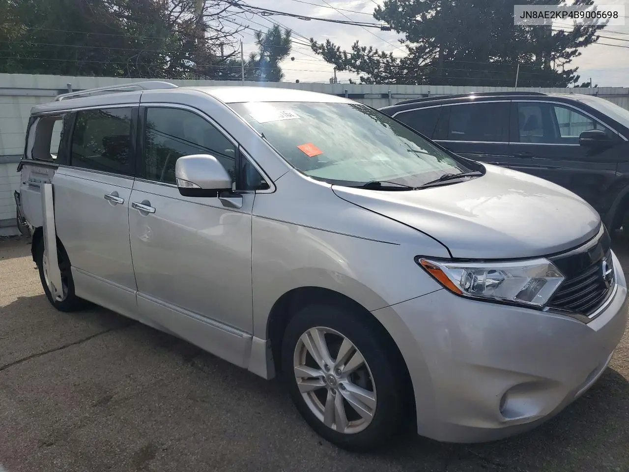 2011 NISSAN QUEST VIN JN8AE2KP4B9005698 — фото 4