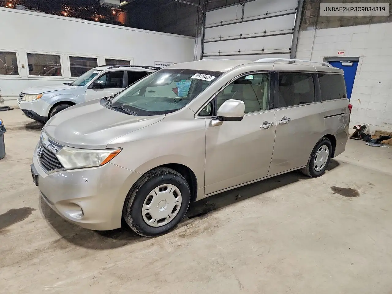 NISSAN QUEST 2012, VIN JN8AE2KP3C9034319
