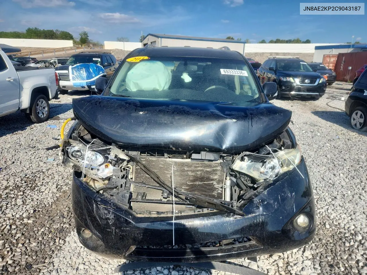 2012 NISSAN QUEST VIN JN8AE2KP2C9043187 — фото 5
