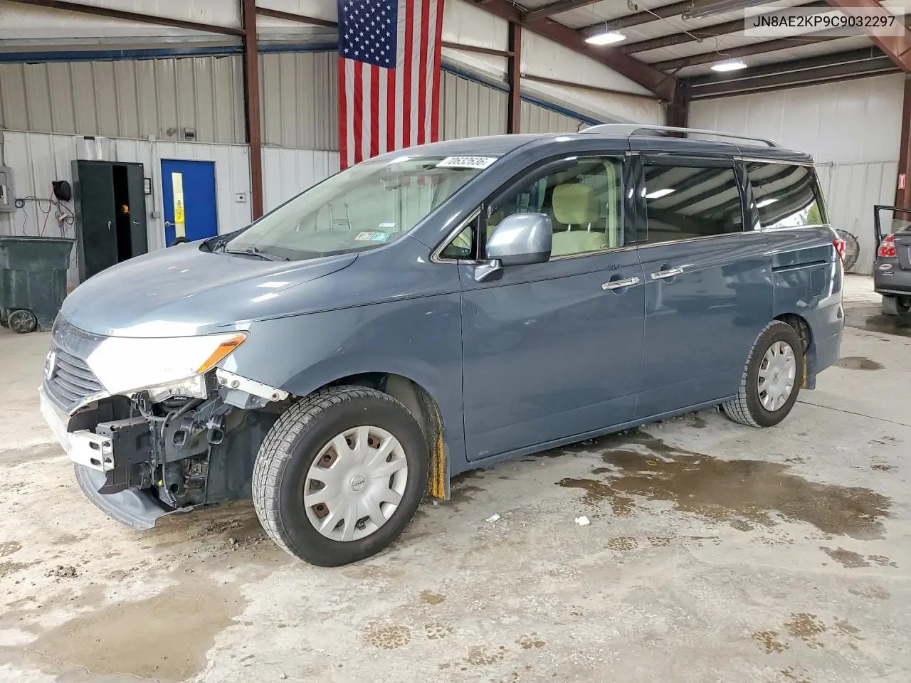 NISSAN QUEST 2012, VIN JN8AE2KP9C9032297