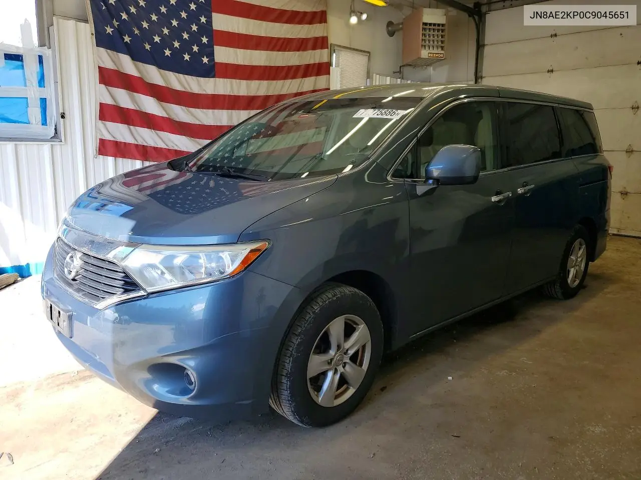NISSAN QUEST 2012, VIN JN8AE2KP0C9045651