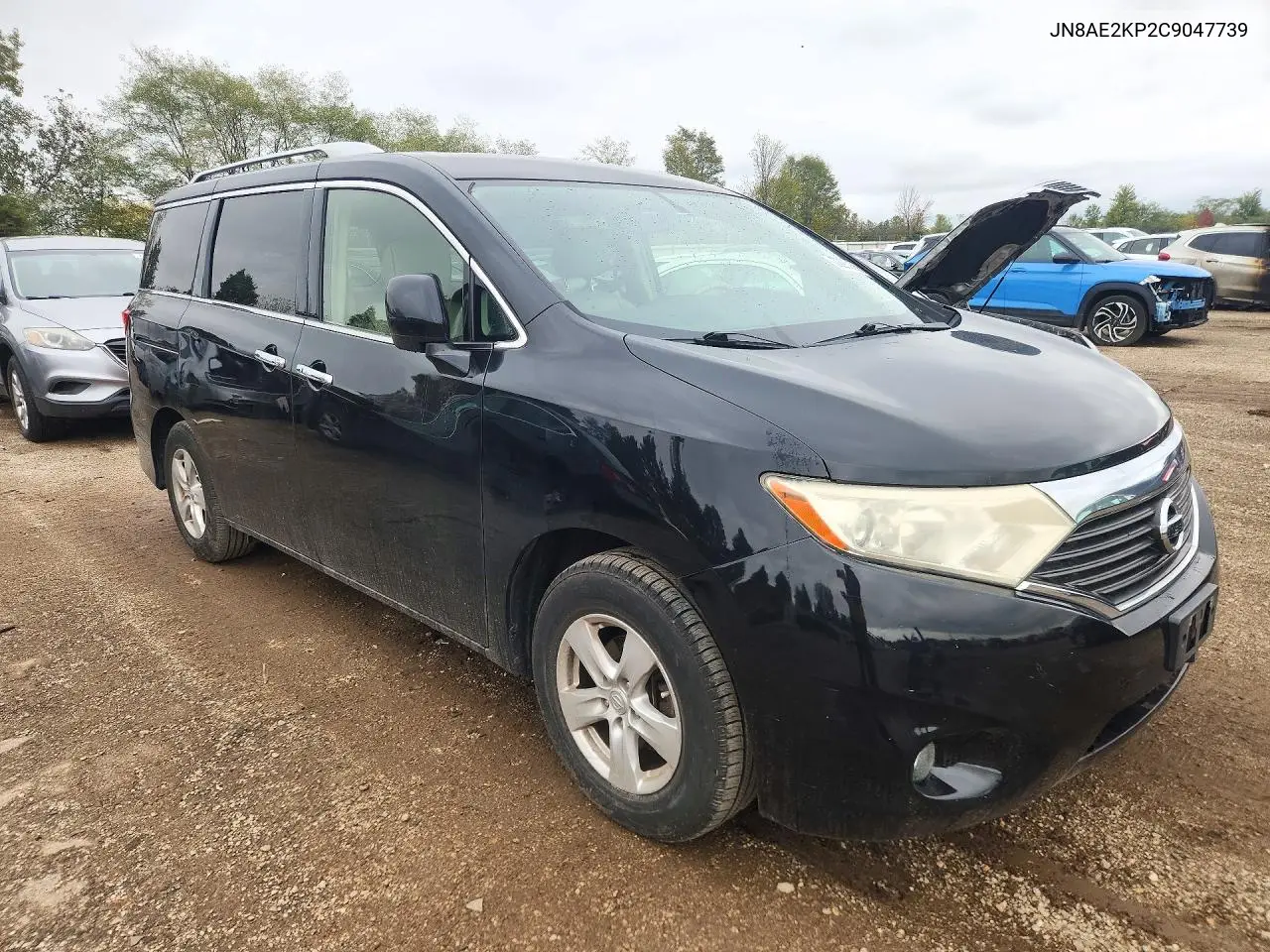 2012 NISSAN QUEST VIN JN8AE2KP2C9047739 — фото 4
