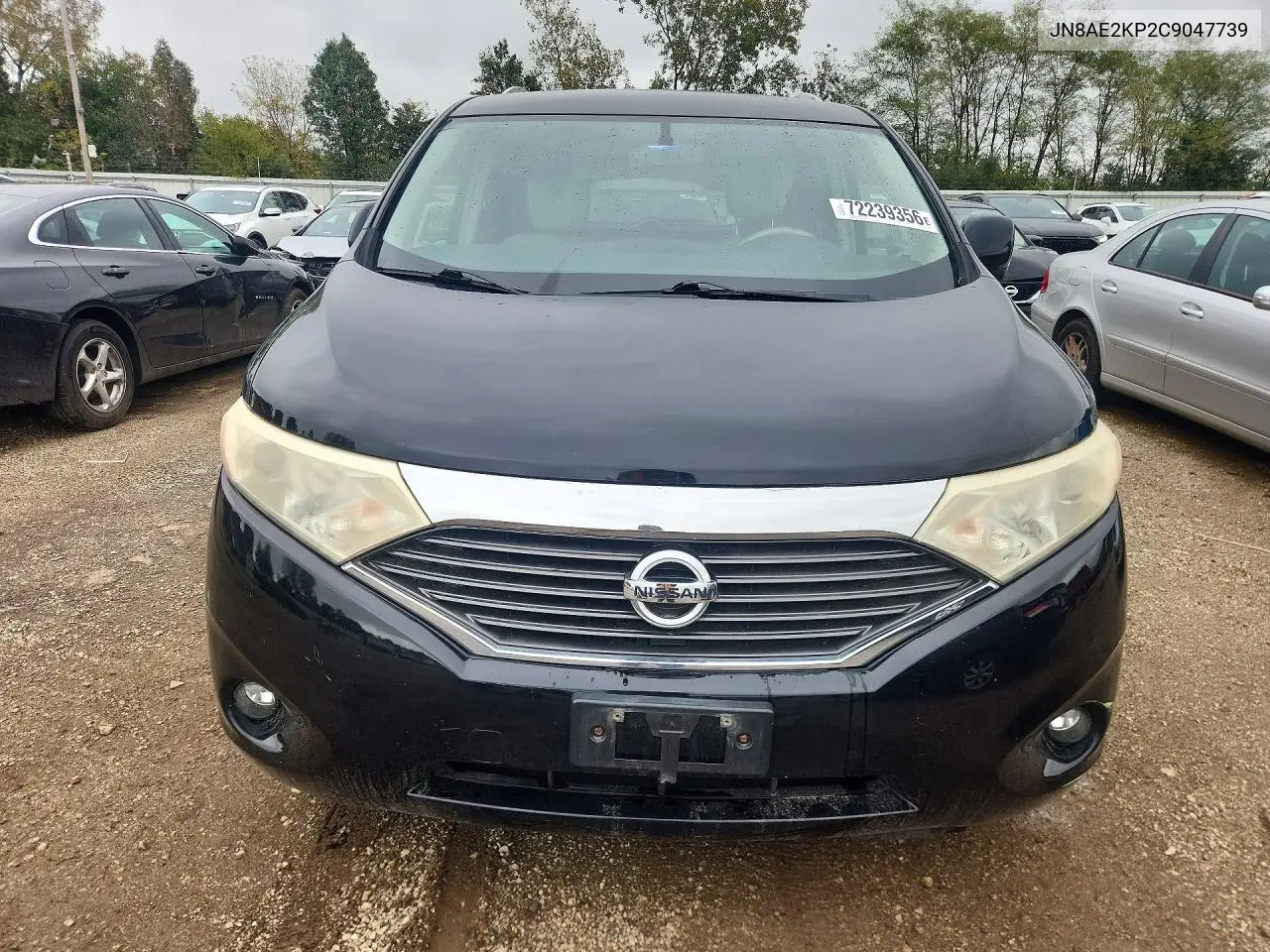 2012 NISSAN QUEST VIN JN8AE2KP2C9047739 — фото 5