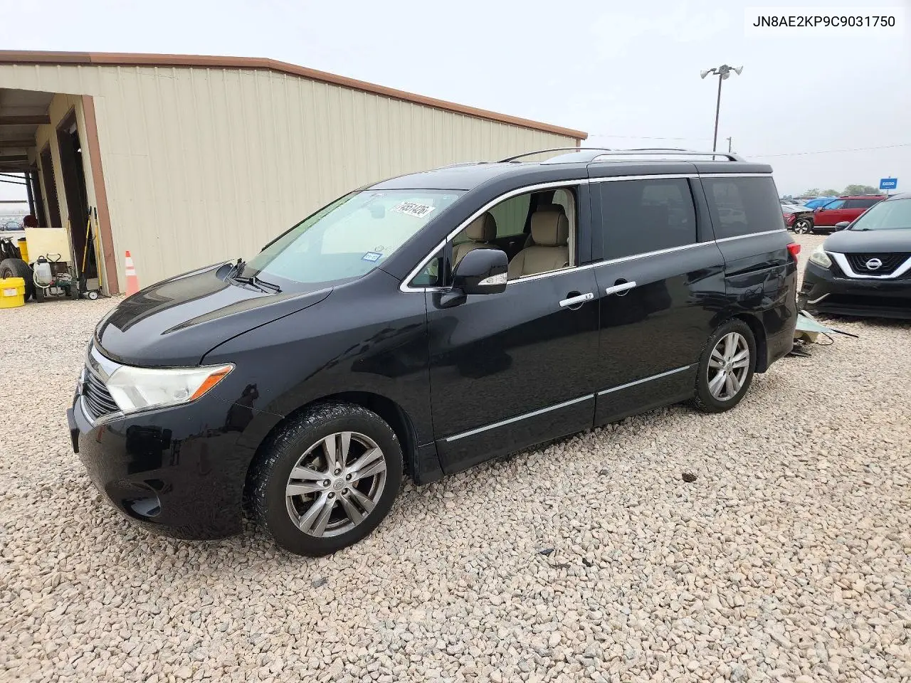 NISSAN QUEST 2012, VIN JN8AE2KP9C9031750