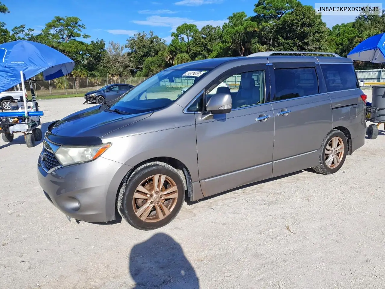 NISSAN QUEST 2013, VIN JN8AE2KPXD9061633