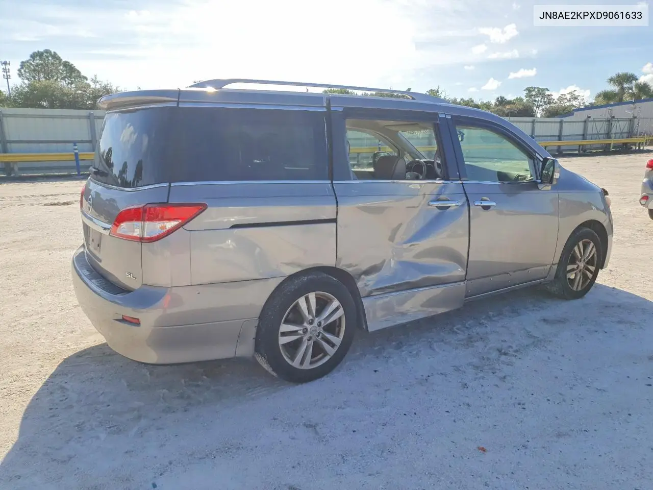 2013 NISSAN QUEST VIN JN8AE2KPXD9061633 — фото 3