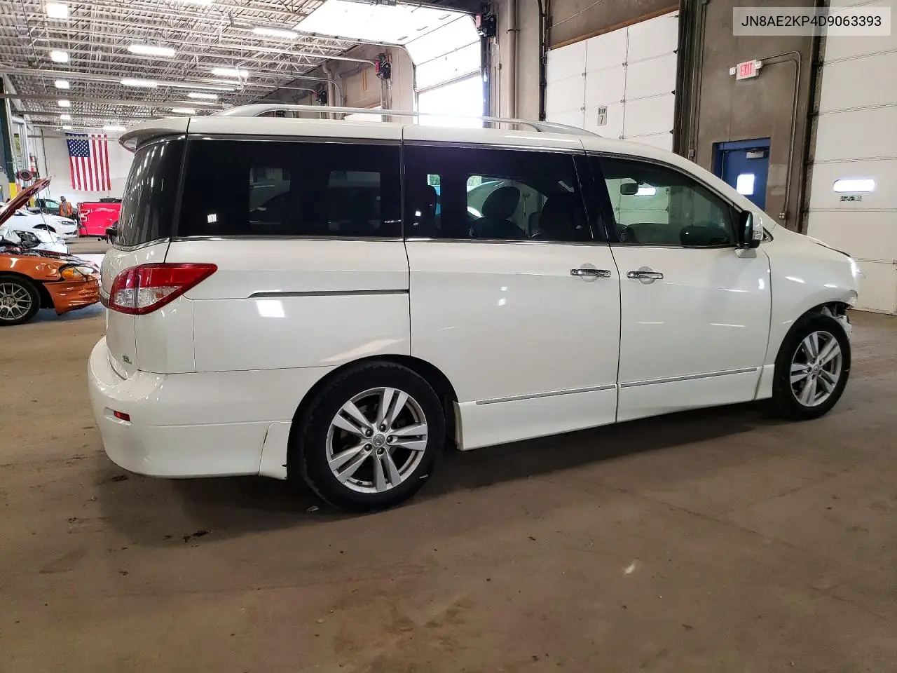 2013 NISSAN QUEST VIN JN8AE2KP4D9063393 — фото 3