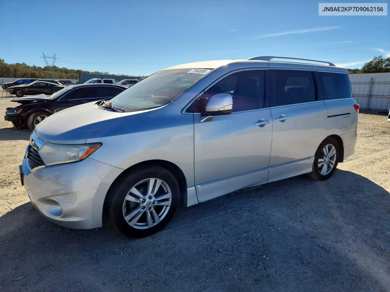 NISSAN QUEST 2013, VIN JN8AE2KP7D9062156
