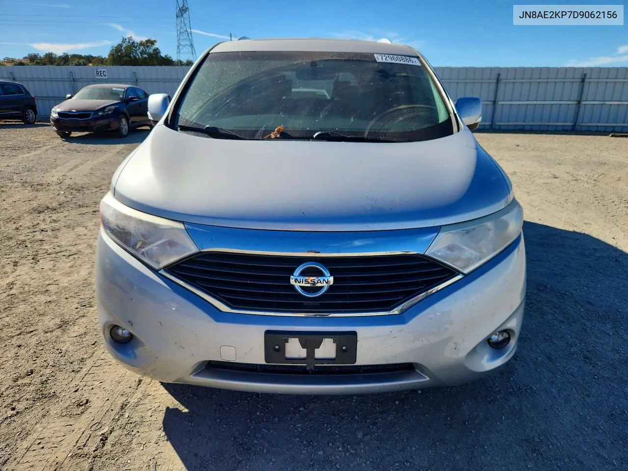 2013 NISSAN QUEST VIN JN8AE2KP7D9062156 — фото 5