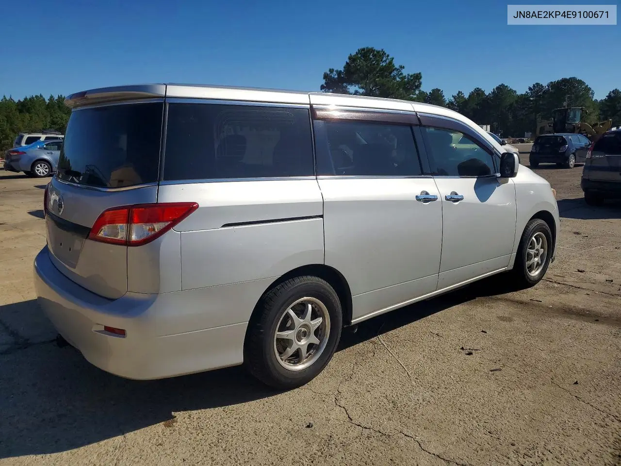 2014 NISSAN QUEST VIN JN8AE2KP4E9100671 — фото 3