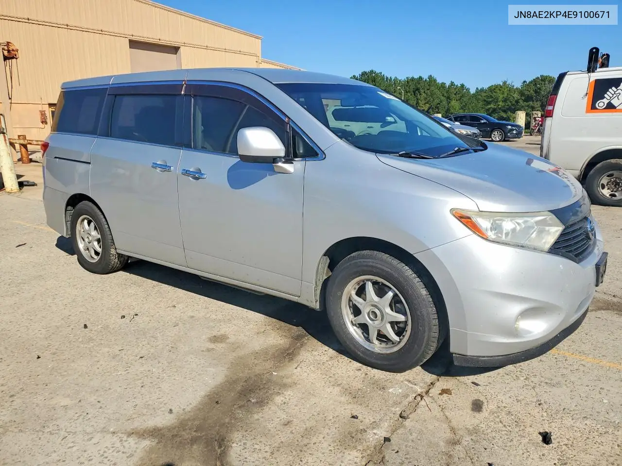 2014 NISSAN QUEST VIN JN8AE2KP4E9100671 — фото 4