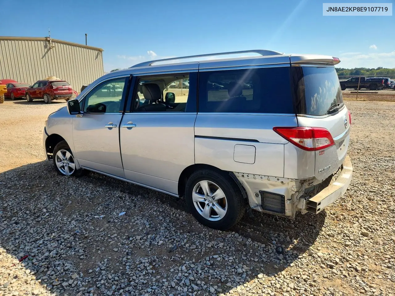2014 NISSAN QUEST VIN JN8AE2KP8E9107719 — фото 2