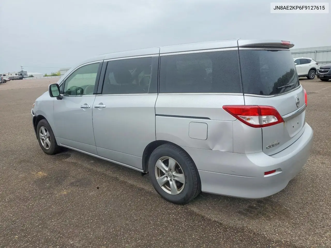 2015 NISSAN QUEST VIN JN8AE2KP6F9127615 — фото 2