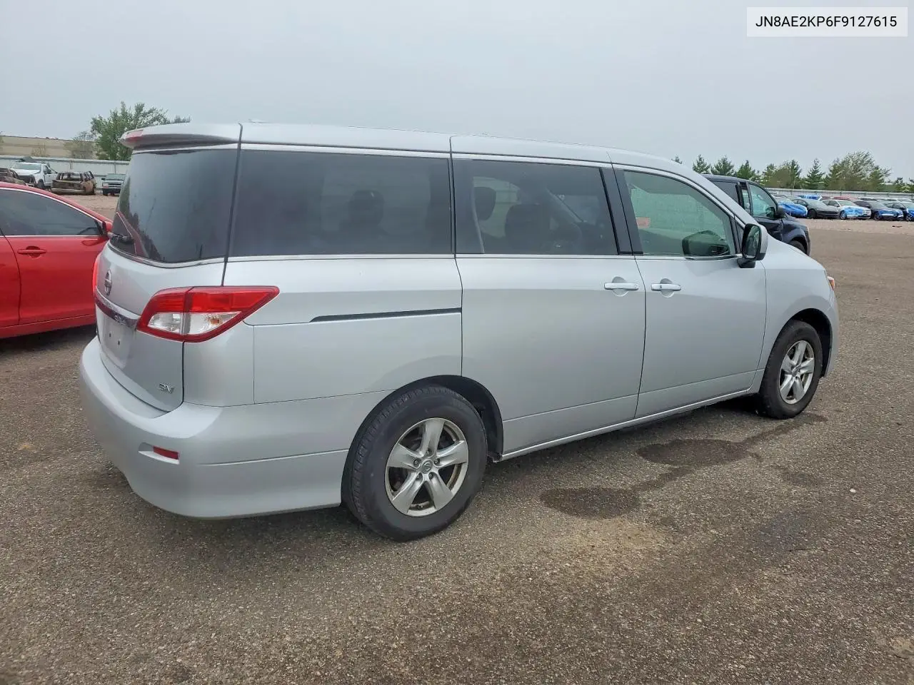 2015 NISSAN QUEST VIN JN8AE2KP6F9127615 — фото 3