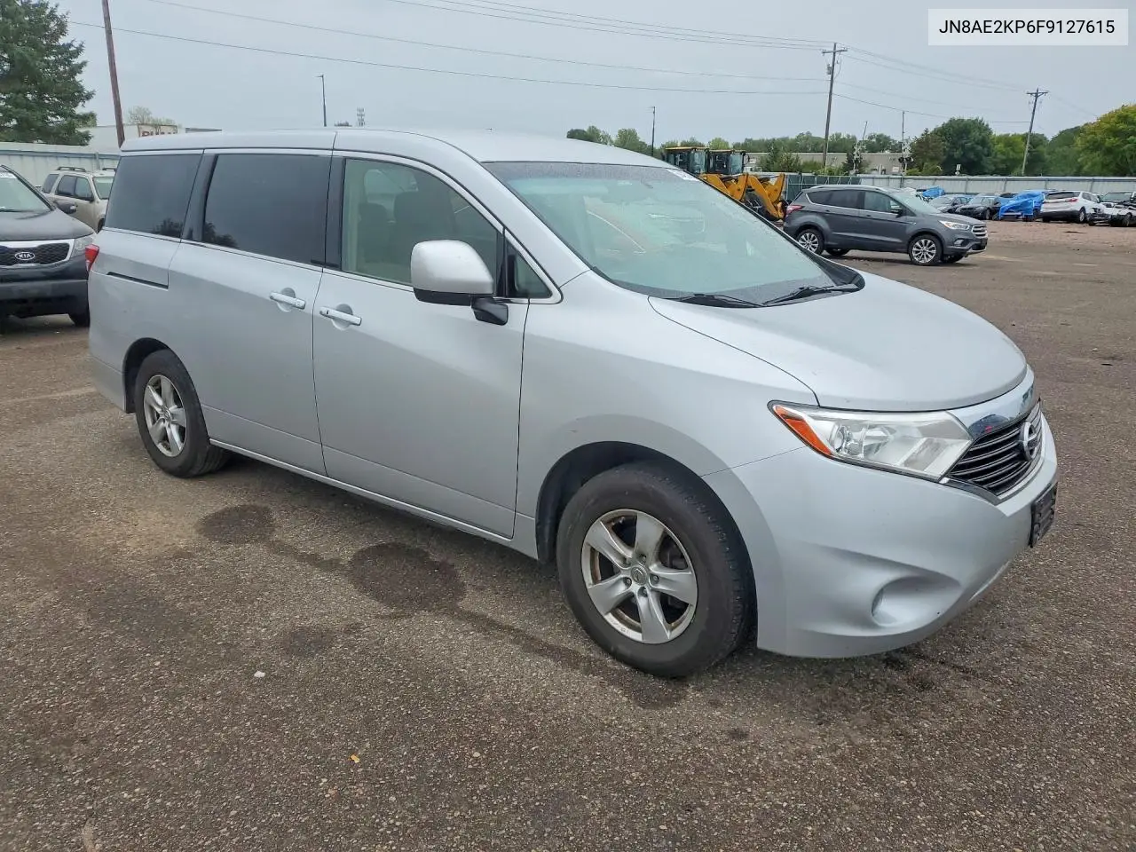 2015 NISSAN QUEST VIN JN8AE2KP6F9127615 — фото 4