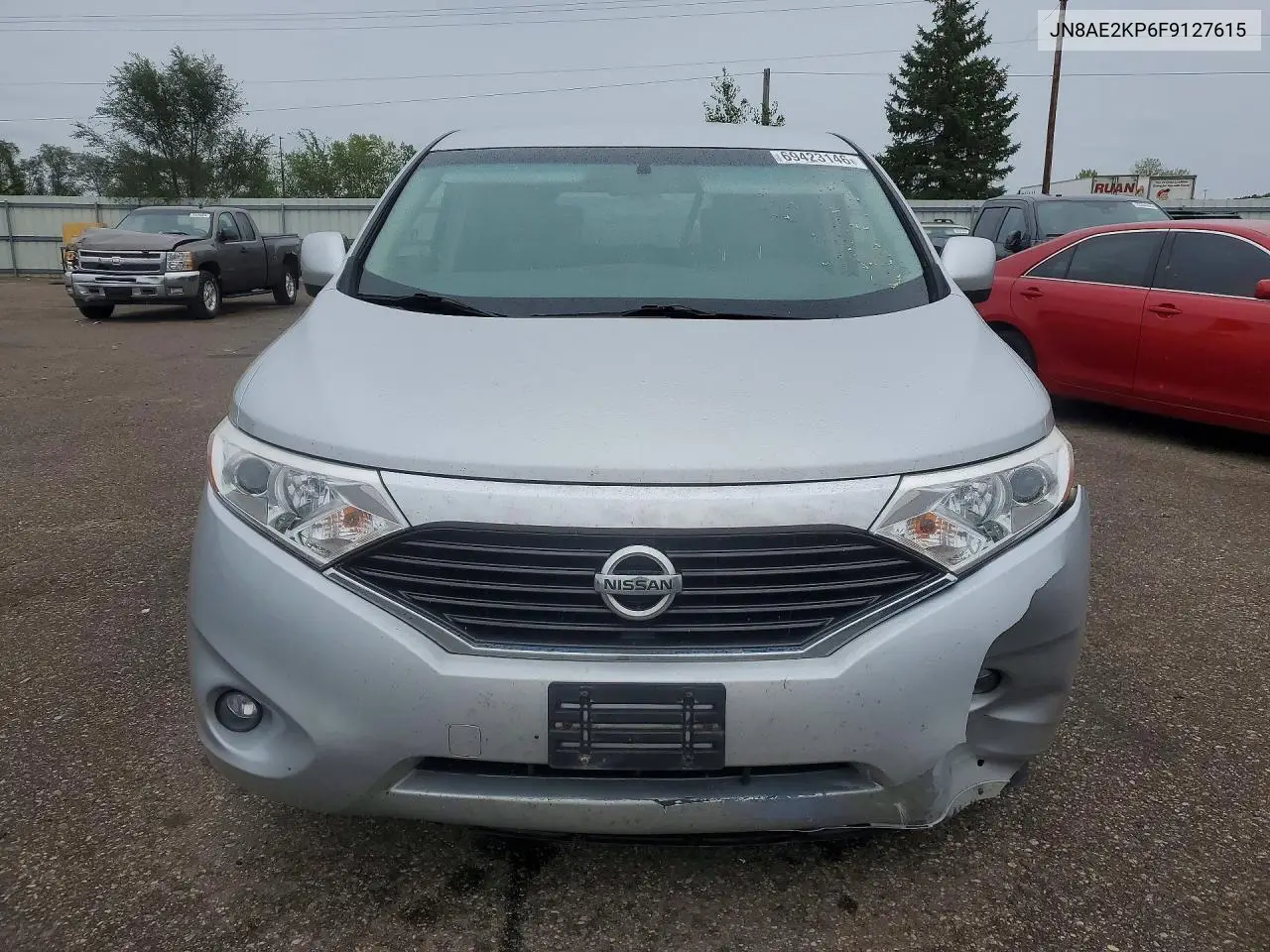 2015 NISSAN QUEST VIN JN8AE2KP6F9127615 — фото 5