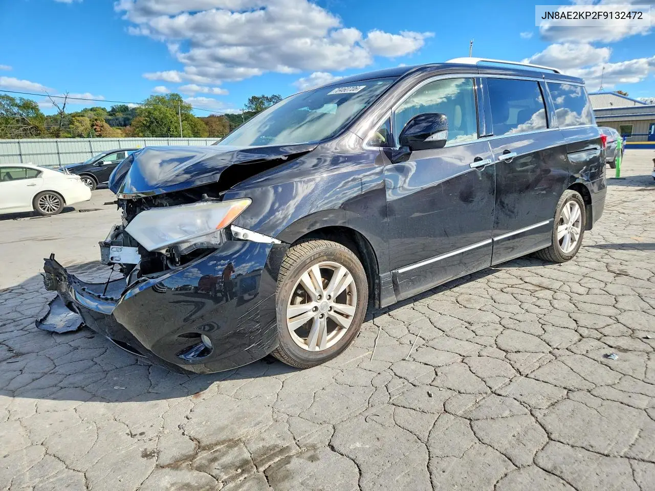 NISSAN QUEST 2015, VIN JN8AE2KP2F9132472