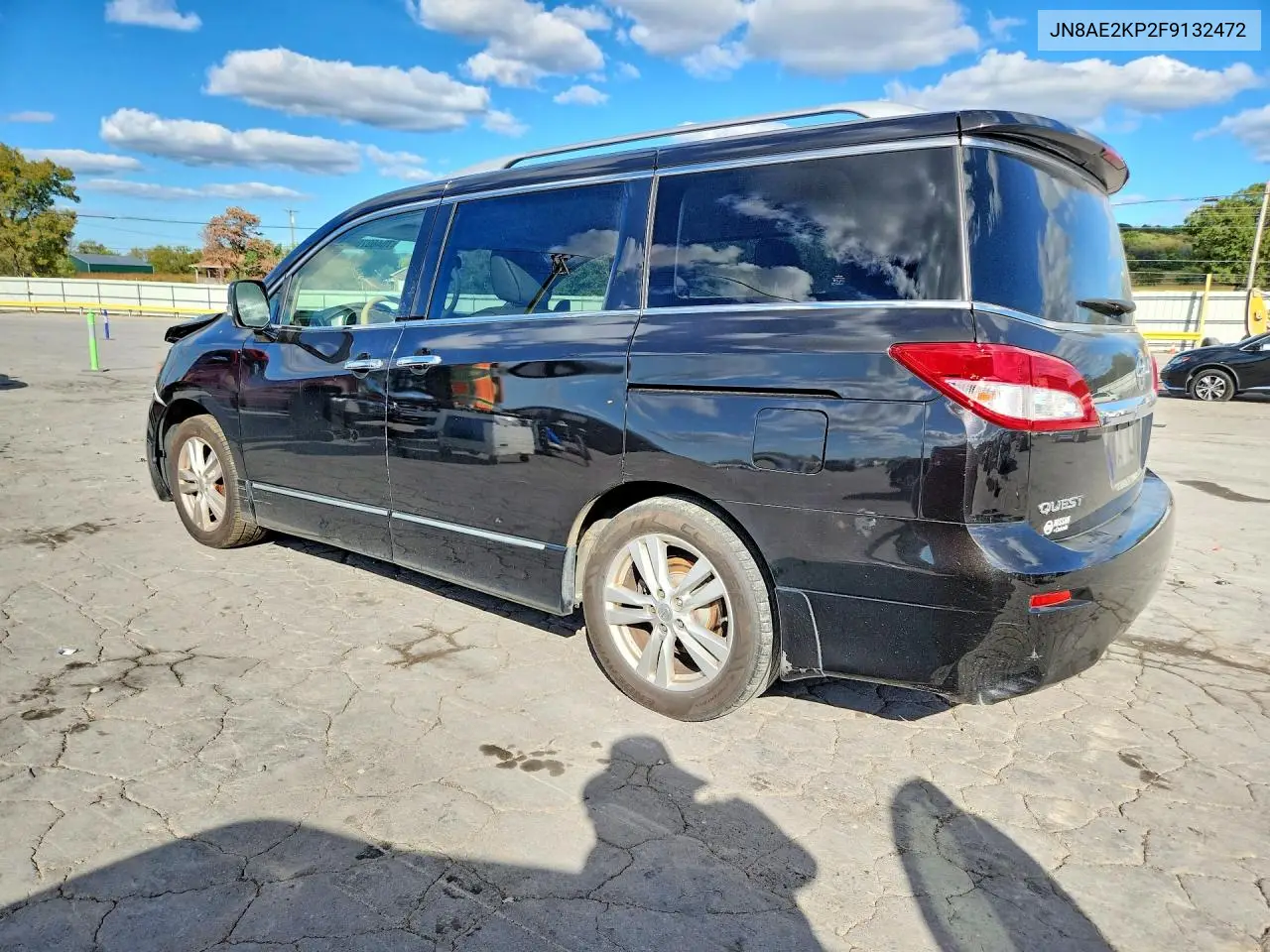 2015 NISSAN QUEST VIN JN8AE2KP2F9132472 — фото 2