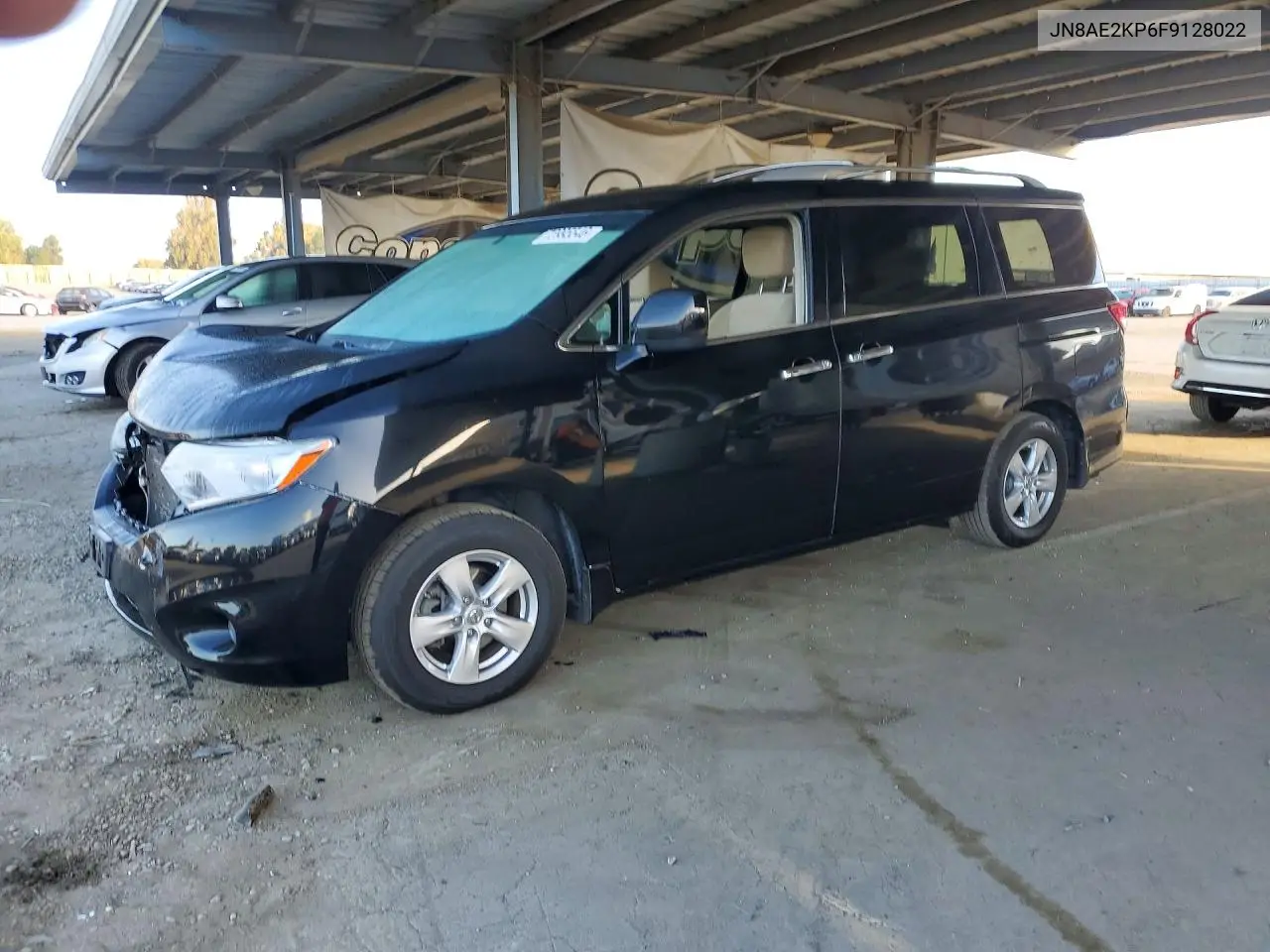 NISSAN QUEST 2015, VIN JN8AE2KP6F9128022