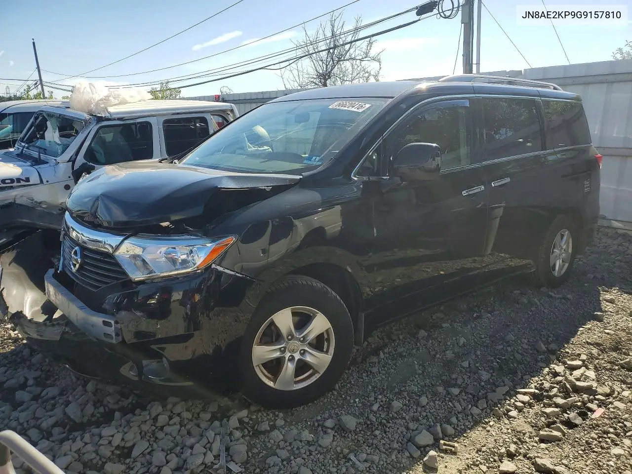 NISSAN QUEST 2016, VIN JN8AE2KP9G9157810