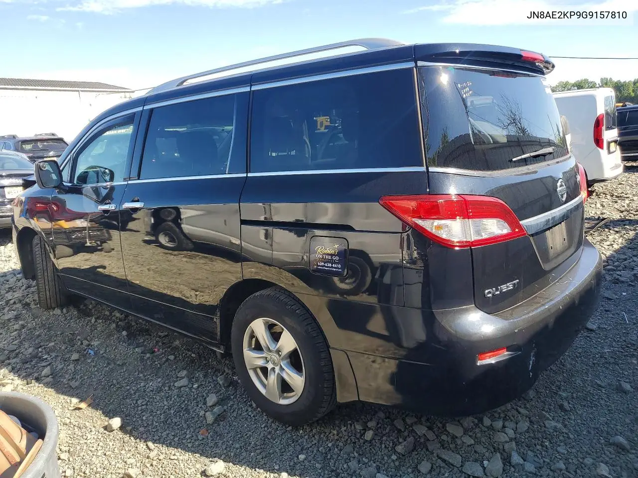2016 NISSAN QUEST VIN JN8AE2KP9G9157810 — фото 2