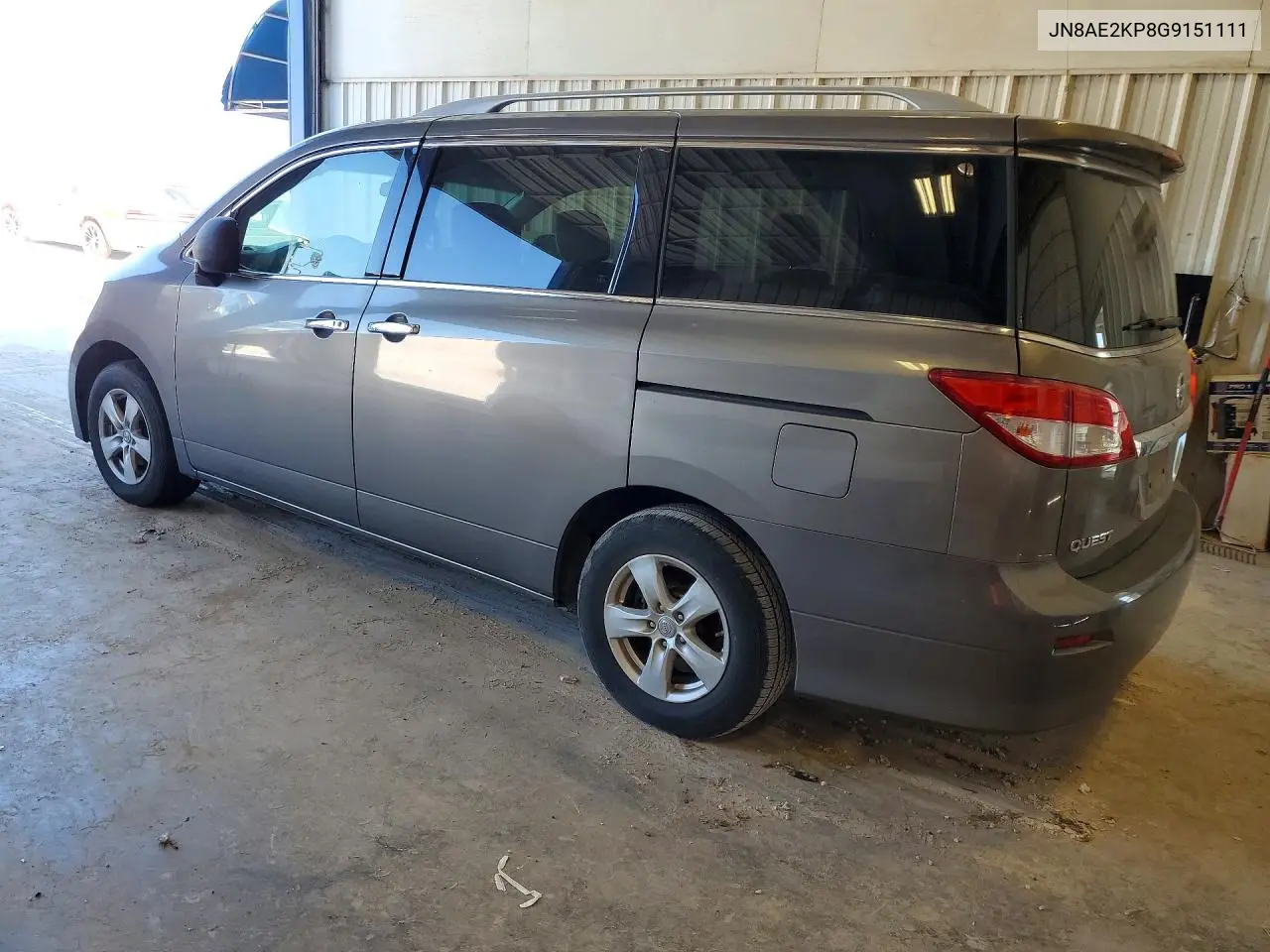 2016 NISSAN QUEST VIN JN8AE2KP8G9151111 — фото 2