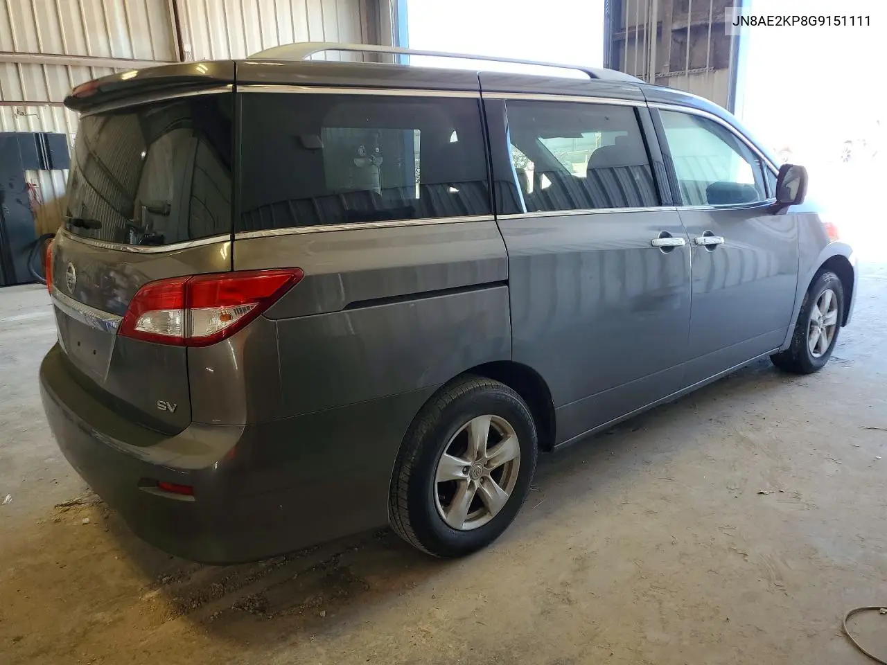 2016 NISSAN QUEST VIN JN8AE2KP8G9151111 — фото 3