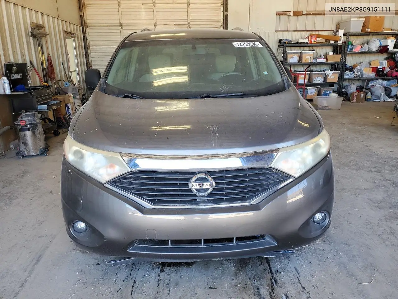 2016 NISSAN QUEST VIN JN8AE2KP8G9151111 — фото 5