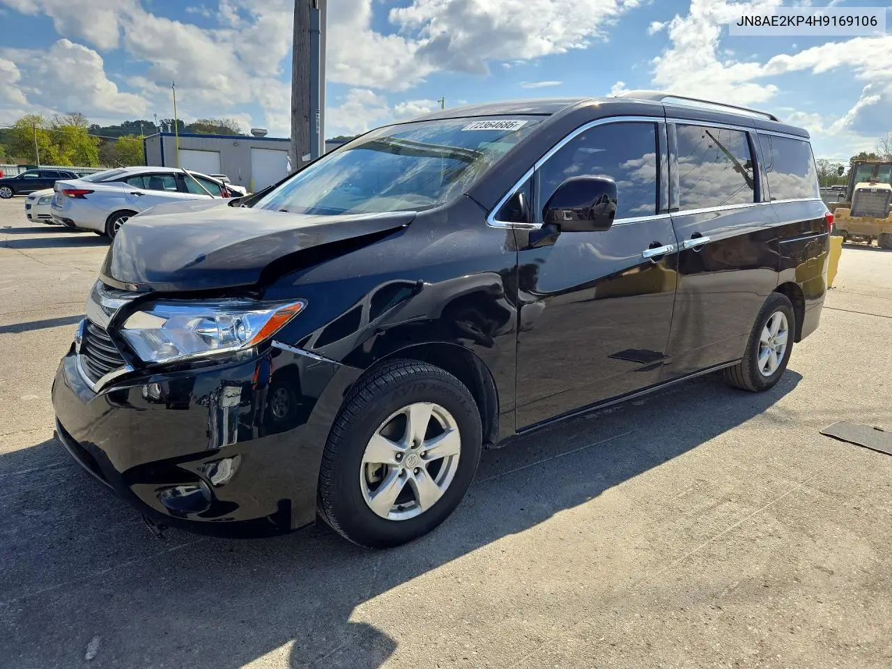 NISSAN QUEST 2017, VIN JN8AE2KP4H9169106